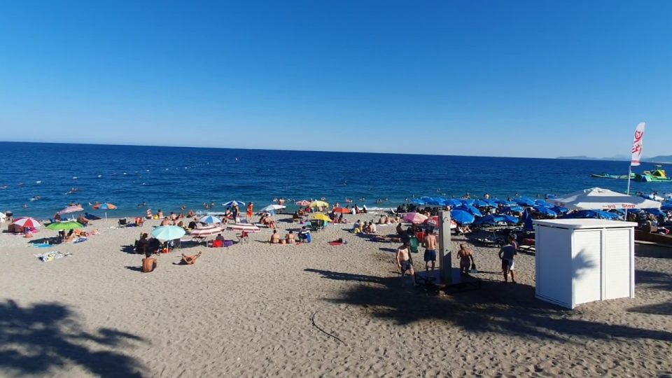 Konyaaltı Sahili Deniz Manzarası Antalya Plajları Gezi Tatil