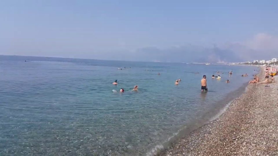 Beach Park'ta Yürüyüş Antalya Gezi Tatil - 9/9