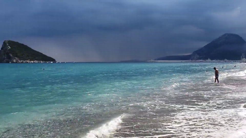 Topçam'da Muhteşem Deniz Manzarası Antalya Gezilecek Yerleri Piknik Alanları