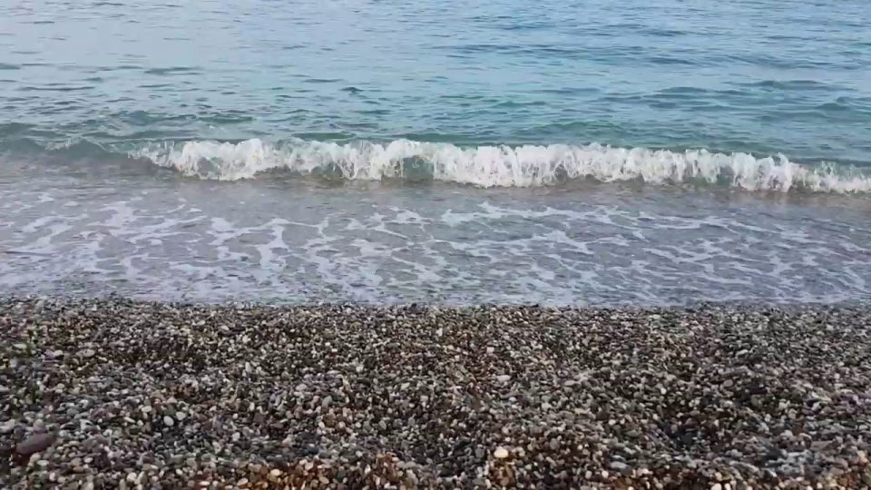 Antalya Deniz Manzarası - Deniz Sesi Dalga Sesi - Beachpark Gezi Tatil