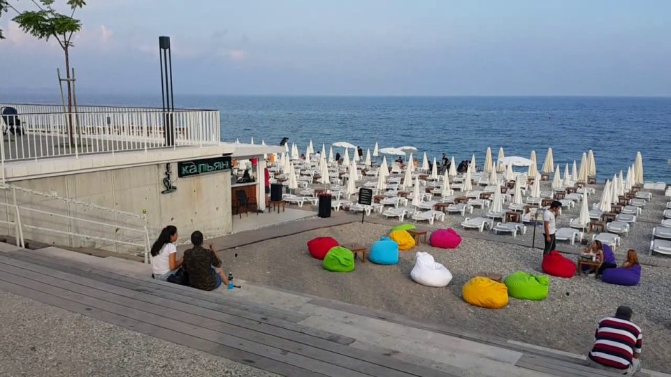 Konyaaltı Sahili Yürüyüş Yolu Antalya Gezi Tatil - 1/8