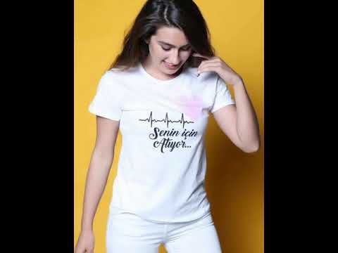 Yazlık Bayan Tişört Modelleri 2019 Kadın Moda Bayan Giyim Penye Kıyafet