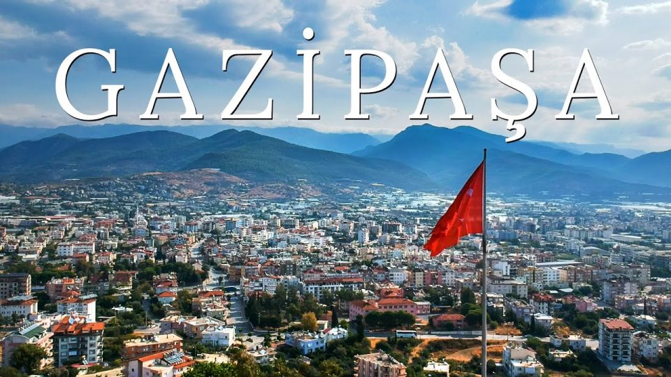 Antalya Gazipaşa ilçesinden hava çekimi görüntüleri