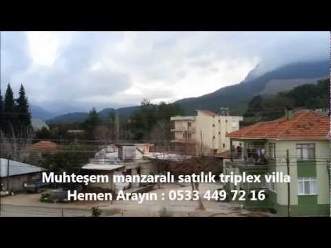 Antalya Satılık Triblex Villa - Çakırlar Akdamlar Köyü - 782 m2 - 350 bin TL