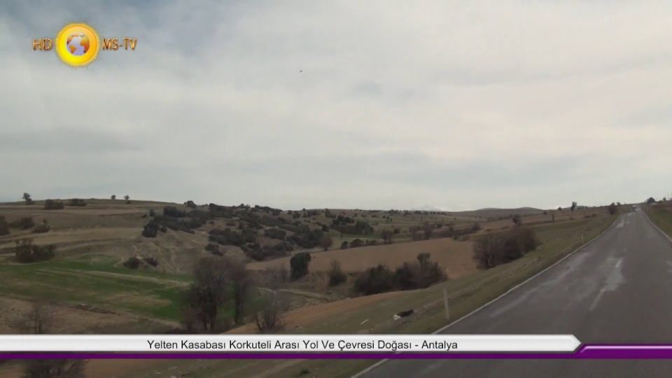 Korkuteli Yelten Kasabası Görüntüleri Antalya