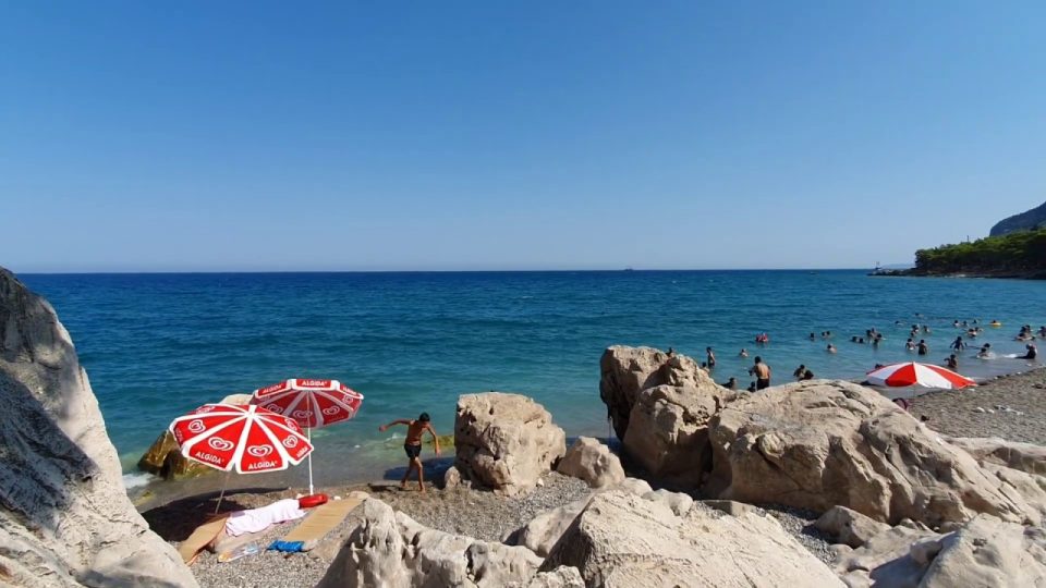 Küçük Çaltıcak Mesire Alanı Deniz Manzarası Antalya Gezi Tatil