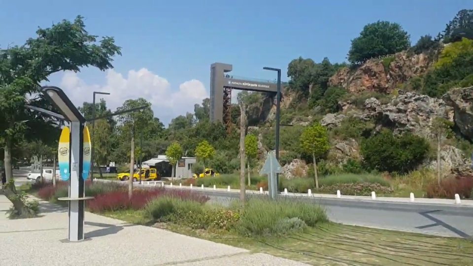 Varyanttan Beach Park'a Yürüyüş - Antalya Gezi Tatil - 11/16