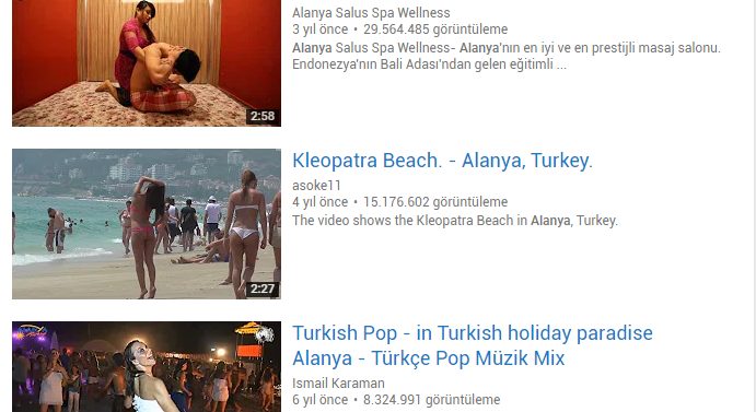 En çok izlenen Alanya videoları (Hiç bir şey zannedildiği gibi değil)