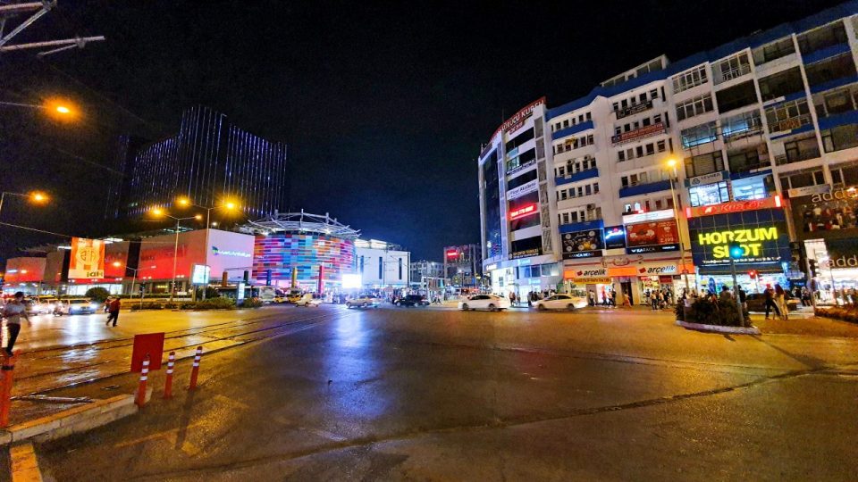 100. Yıl Markantalya Kavşağı Akşam Manzarası