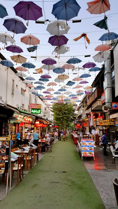 Şemsiyeli Sokak Antalya - Kalekapısı Dönerciler Çarşısı