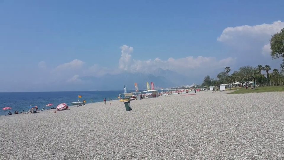 Antalya Beach Park Deniz Manzarası – Antalya Plajları Gezi Tatil