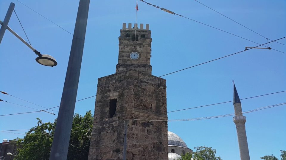 Antalya Saat Kulesi Yivli Minare Antalya Gezilecek Yerler Tatil