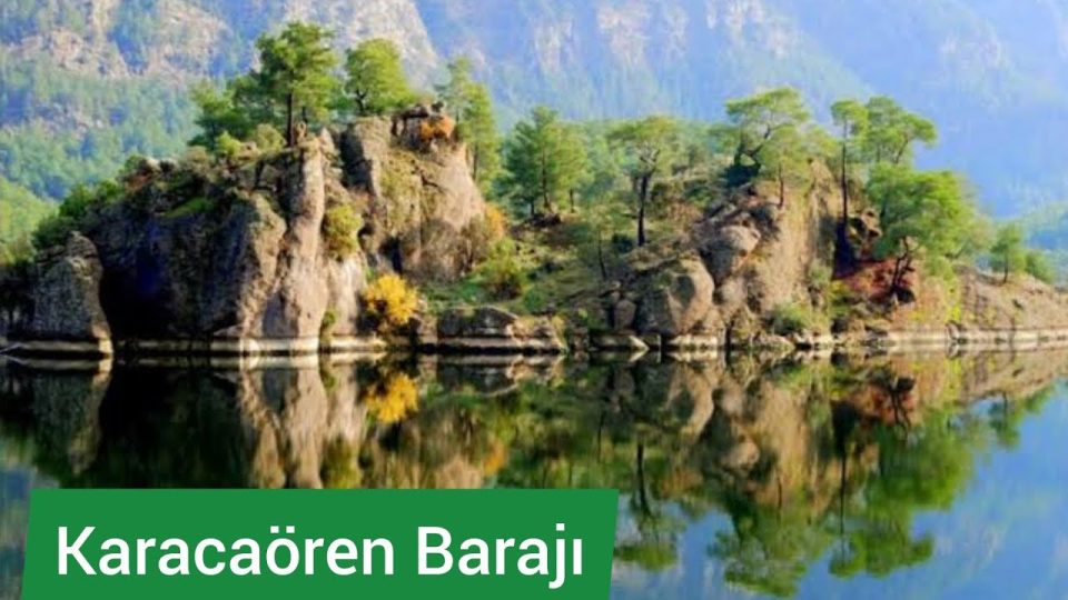 Karacaören Barajı Muhteşem Manzaralar Antalya Isparta Karayolu