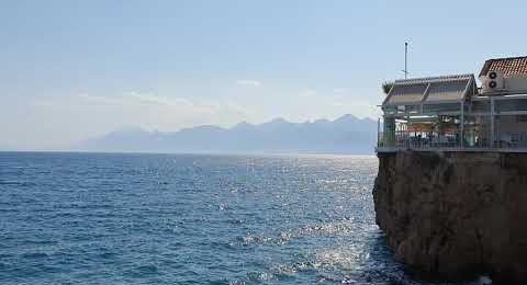 Yat Limanı Manzarası Antalya Denizi