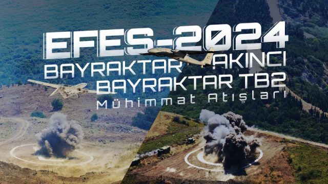 EFES-2024 Tatbikatı | BayraktarTB2 Bayraktar AKINCI
